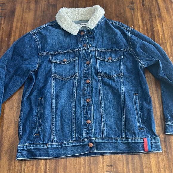 Madewell X Kule Oversized Jean Jacket MA310 Medium - Picture 1 of 4